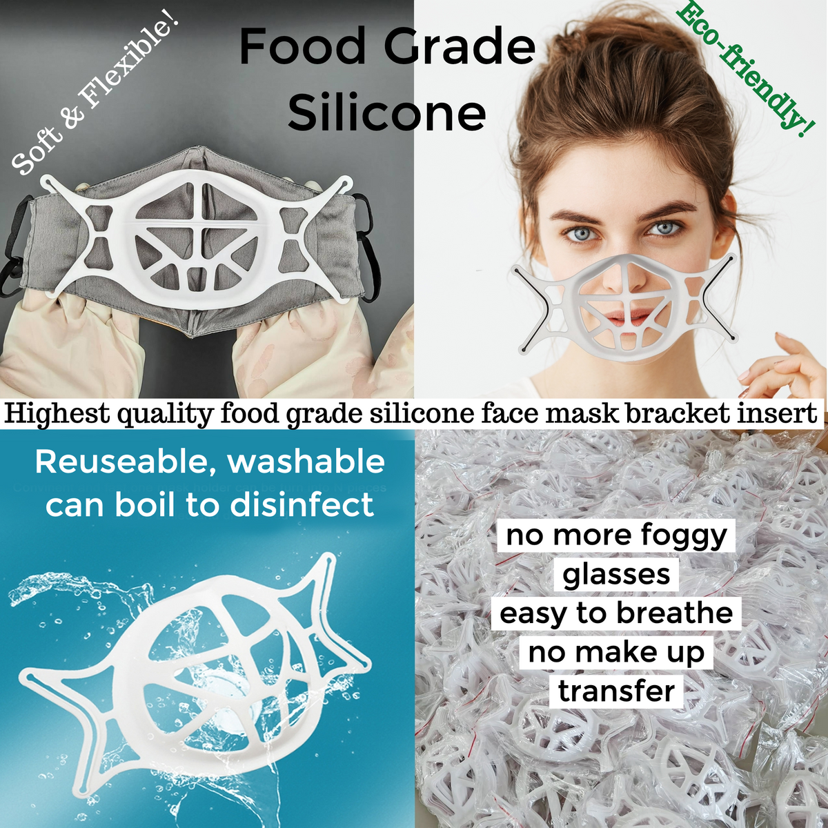 New Product! Food Grade Silicone Mask Bracket